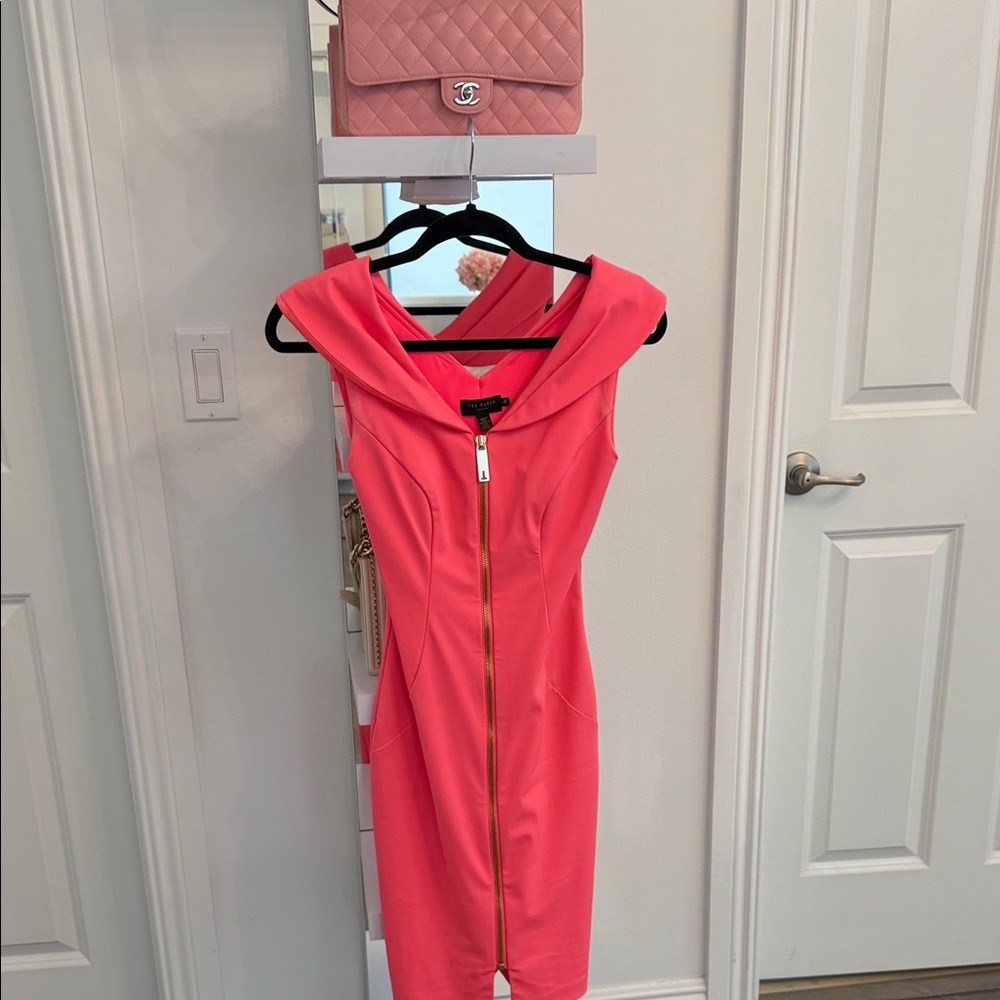 Ted Baker pink  Mini Dress